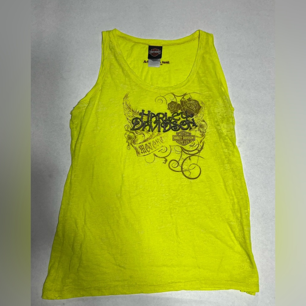 Harley Davidson tank top Sauk Prairie Wi size XL